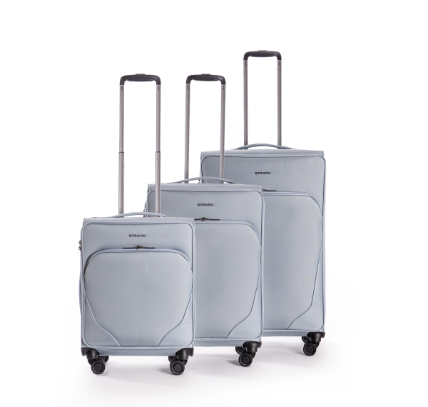 Stratic Mix - Koffer-Set 3-teilig (S, M, L) steel Tägliche Deals
