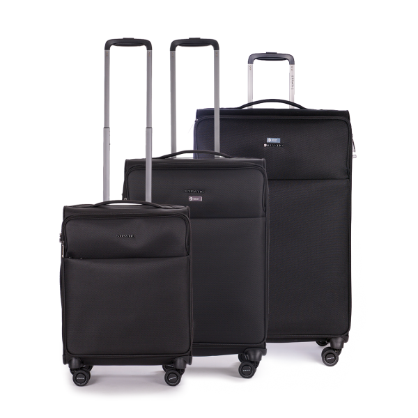Stratic Stratic Light + - Koffer-Set 3-teilig (S, M, L) red