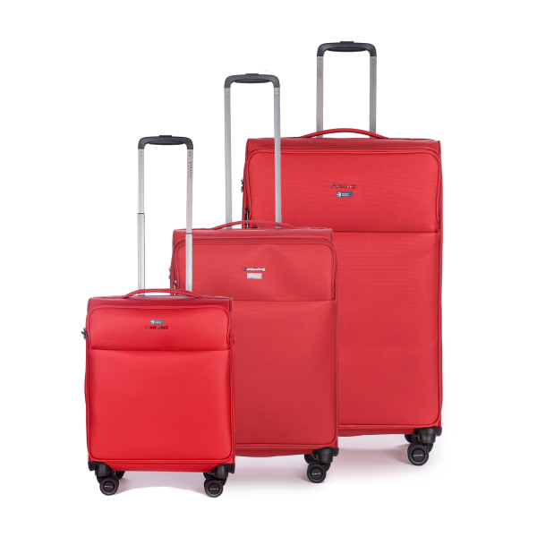 Stratic Stratic Light + - Koffer-Set 3-teilig (S, M, L) red Sonderangebote