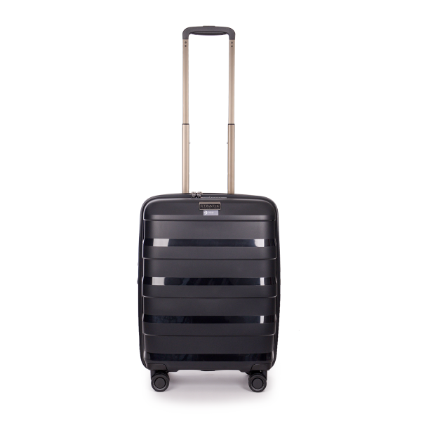 Stratic STRAW + - Koffer-Set 4-teilig (S, M, L, BC) black VIP-Rabatte